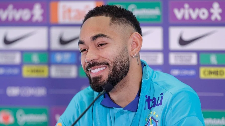 Matheus cunha quebra tensão na seleção brasileira e inspira com