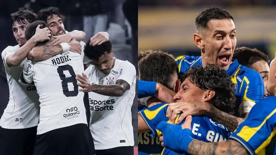 Corinthians enfrenta rosario central de di maría nas oitavas da