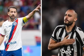 Bahia e botafogo se enfrentam na fonte nova em duelo