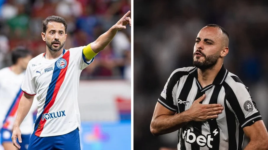 Bahia e botafogo se enfrentam na fonte nova em duelo