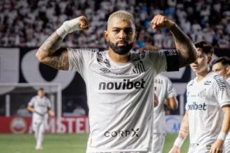 Santos vence vitória por 3 a 1 com gols e