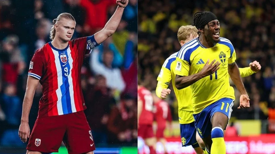 Haaland e noruega desafiam suécia de graham potter em amistoso