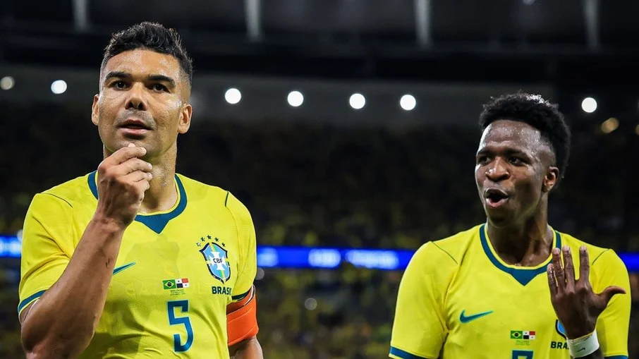 Show de gols no maracanã: brasil goleia panamá por 6