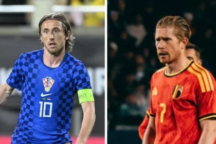 Croácia x bélgica: modric e de bruyne lideram último grande