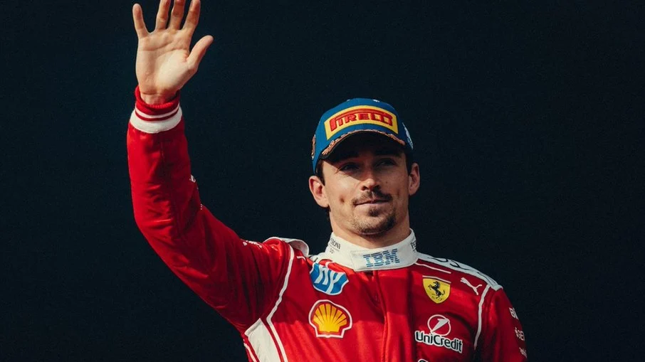 Fórmula 1: leclerc renova com ferrari em contrato plurianual, ronaldinho