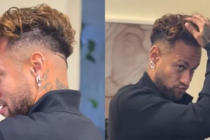 Neymar surpreende fãs com novo visual moicano para a copa