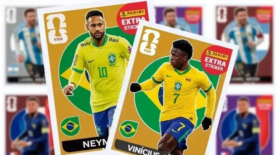 Figurinhas raras do álbum da copa 2026: lendas da panini