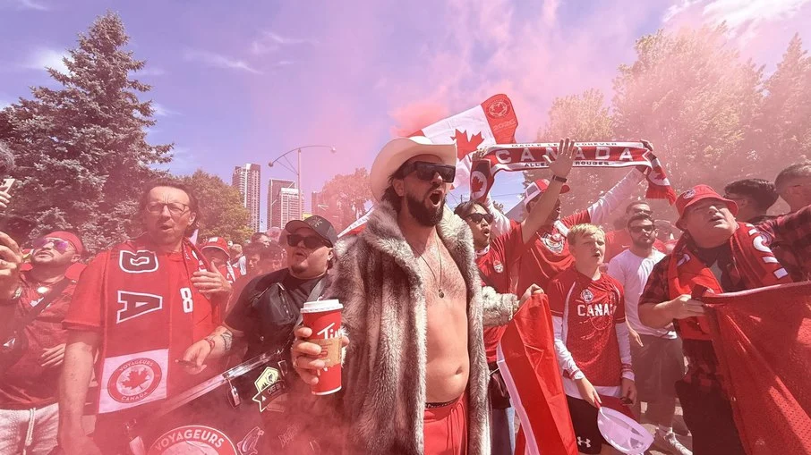 Canadá em festa: torcedores transformam ruas de toronto em ‘libertadores’