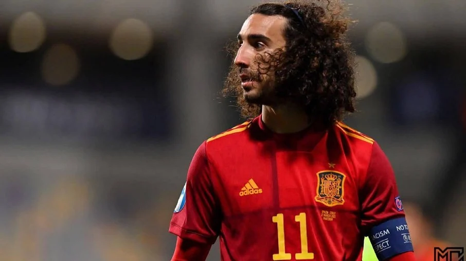 Real madrid anuncia marc cucurella, titular da espanha na copa