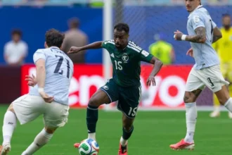 Jejum sul americano na copa: empate do uruguai com arábia saudita