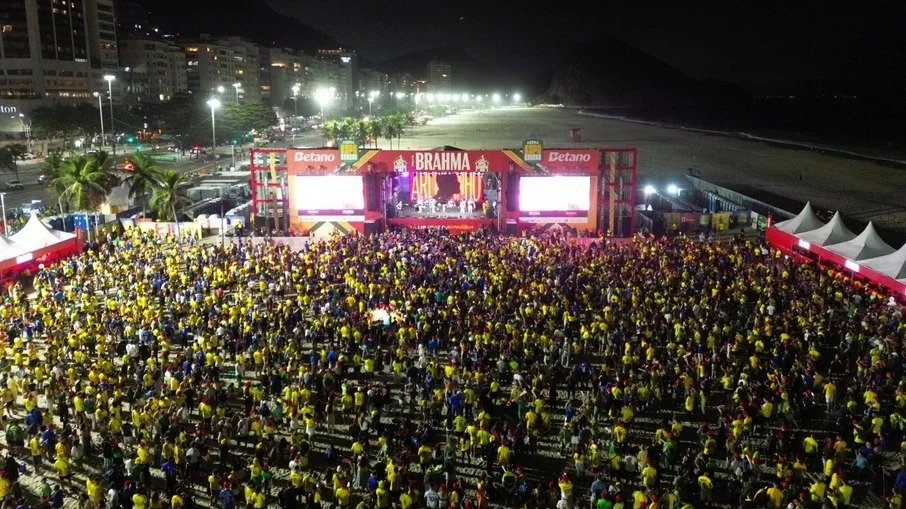 Ingressos gratuitos para brasil x haiti na arena copacabana: saiba
