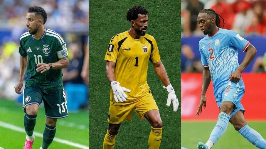 Copa do mundo 2026: arábia saudita, cabo verde e rd