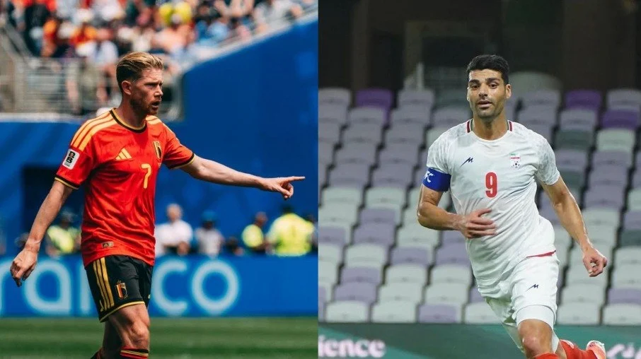 Bélgica busca confirmação de favoritismo contra irã em duelo crucial