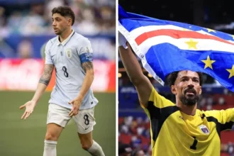 Cabo verde de vozinha desafia favoritismo uruguaio na copa do