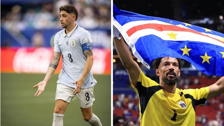Cabo verde de vozinha desafia favoritismo uruguaio na copa do