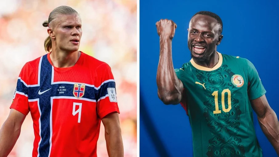 Noruega de haaland e ødegaard busca classificação antecipada na copa