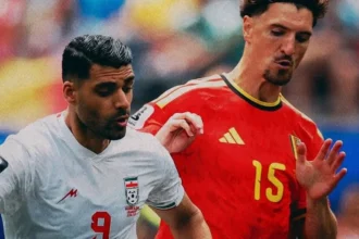 Irã segura favorita bélgica em empate sem gols e complica