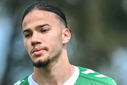 Jovem promessa do futebol francês, kenzo kies, do guingamp b,