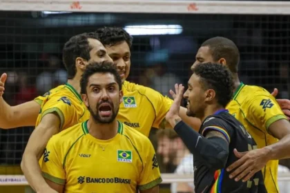 Vôlei masculino: brasil enfrenta itália, atual campeã mundial, na vnl
