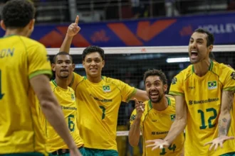 Vôlei masculino: brasil tenta recuperação urgente contra canadá na liga