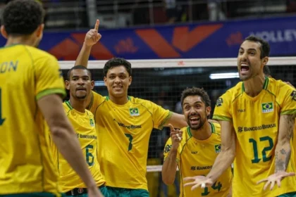 Vôlei masculino: brasil tenta recuperação urgente contra canadá na liga