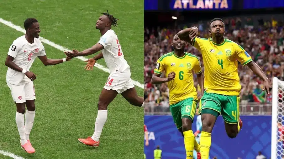 Canadá e áfrica do sul fazem história na copa: acompanhe