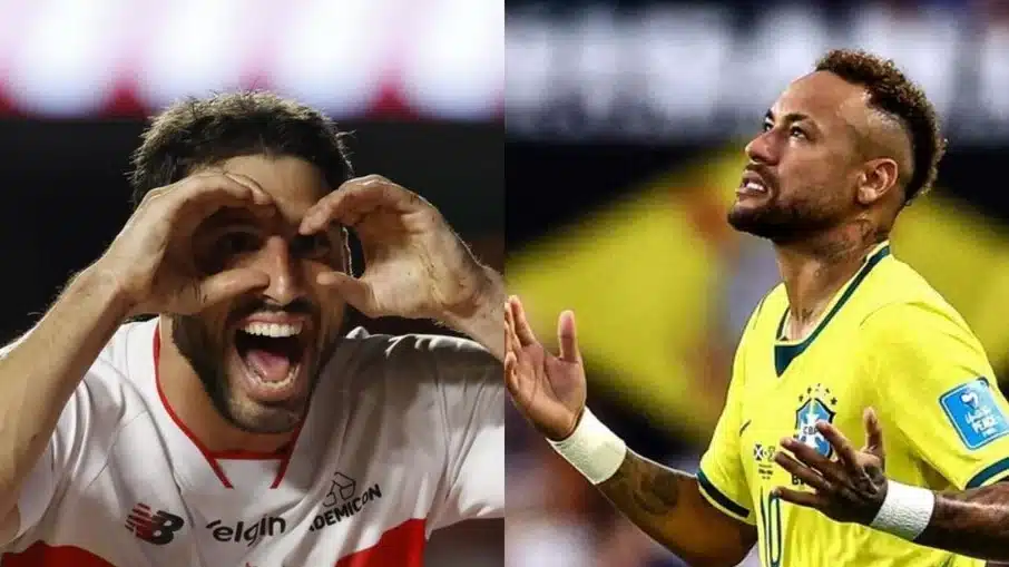 De rival a fã: atacante calleri, do são paulo, choca