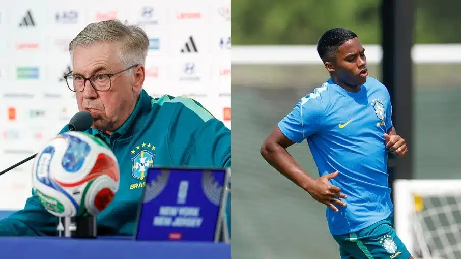 A cartada final de ancelotti: endrick, o jovem deixado de