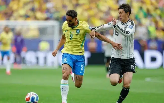 Brasil vence japão de virada nos acréscimos e garante vaga