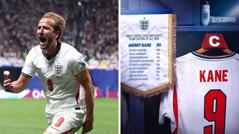 Harry kane ‘cola’ em messi e mbappé na artilharia da