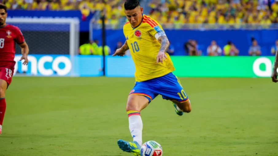 James rodríguez bate recorde de jogos e lidera colômbia invicta:
