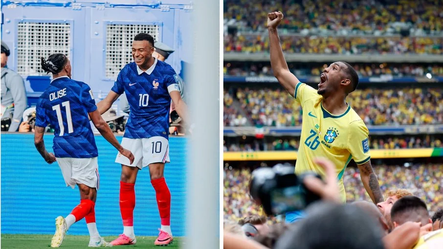 Copa do mundo: frança, brasil e argentina lideram favoritismo nas