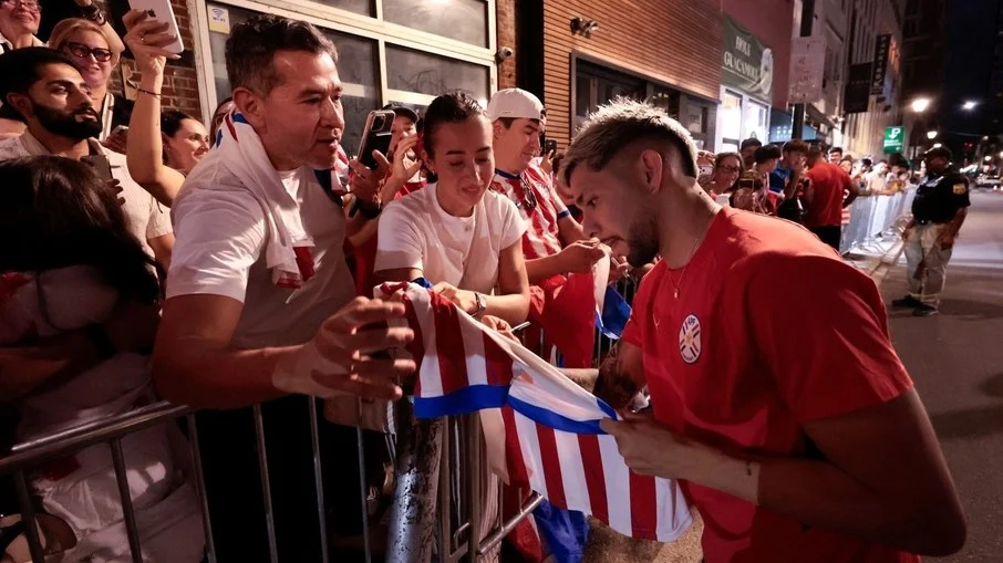 Paraguai e frança revivem duelo épico da copa de 1998