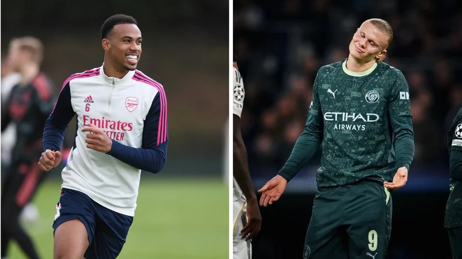 Gabriel magalhães x haaland: o duelo da premier league que