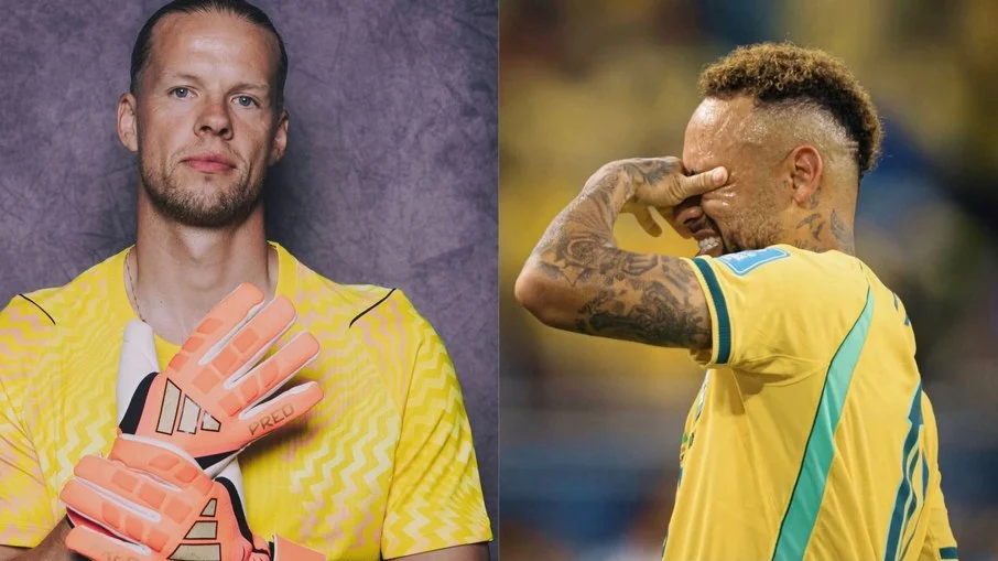Neymar provoca goleiro da noruega com frase ousada antes de