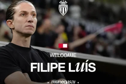Filipe luís é anunciado como novo treinador do monaco em