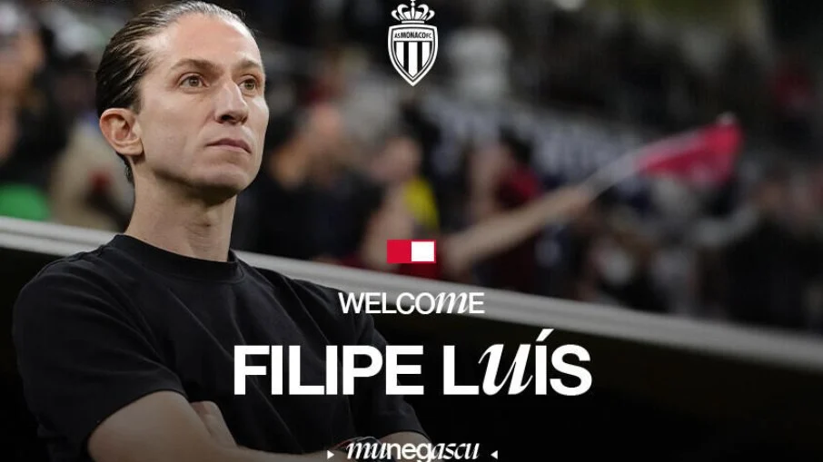 Filipe luís é anunciado como novo treinador do monaco em