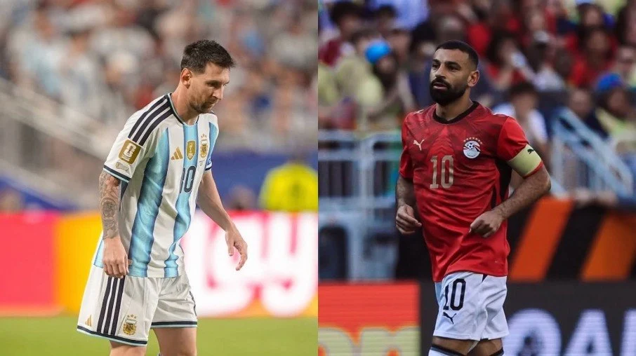 Argentina busca confirmar favoritismo contra egito de salah nas oitavas