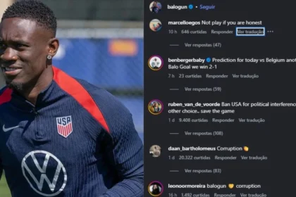 Anulação de cartão vermelho de balogun pela fifa gera fúria