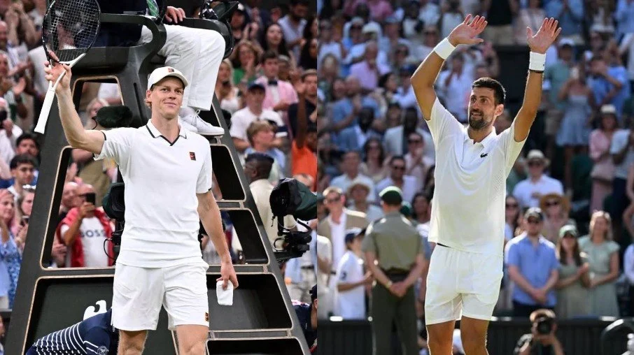 Sinner x djokovic em wimbledon 2026: duelo de gerações na