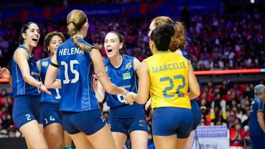 Vôlei feminino: brasil busca classificação antecipada na liga das nações