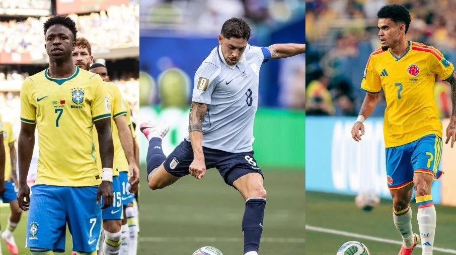 Argentina solitária na copa: como a américa do sul colecionou