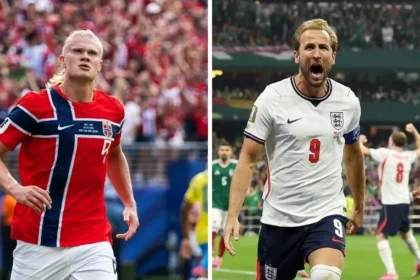 Haaland e kane em choque de artilheiros: noruega e inglaterra