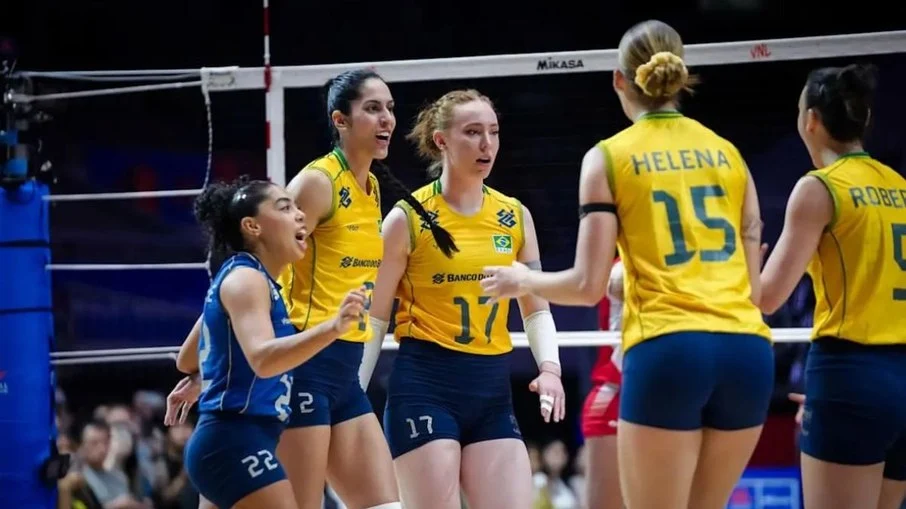 Vnl feminina: brasil, já classificado, encara a tailândia no japão