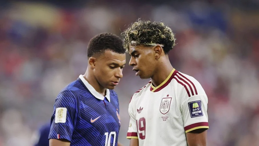 Lamine yamal aprofunda ‘freguesia’ de mbappé: joia da espanha atinge