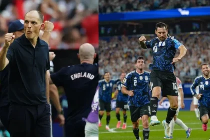Técnico da inglaterra, thomas tuchel, alfineta lionel messi às vésperas