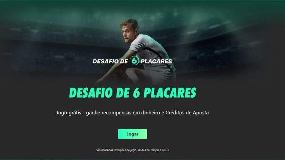 Bet365 lança desafio de 6 placares no brasileirão: concorra a
