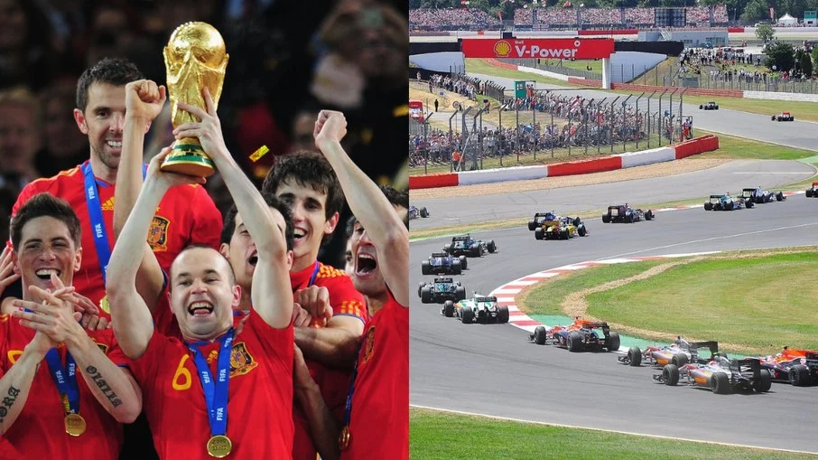 Copa do mundo 2026 e f1 no mesmo dia: final