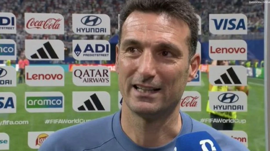“somos únicos”: scaloni exalta emoção e garra da argentina após