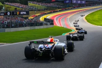 Gp da bélgica de f1 2026: horários, transmissão ao vivo